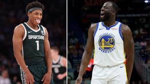Draymond Green Can’t Stop Raving About Michigan State’s Jeremy Fears Jr. and North Carolina Star Caleb Wilson After Dominant Outing