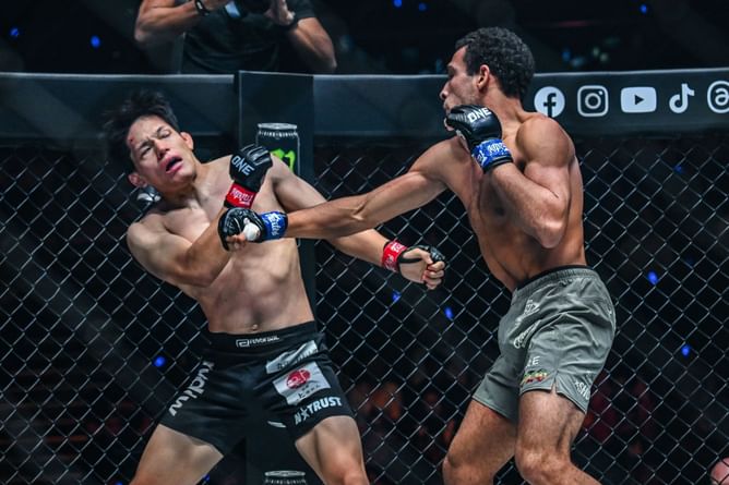 Tye Ruotolo says he tried to showcase more of his striking but saw quick submission finish: “I'm just going to have to choke everyone out”