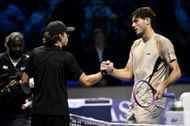 Taylor Fritz at the Nitto ATP Finals 2025 - Day 5 - Source: Getty