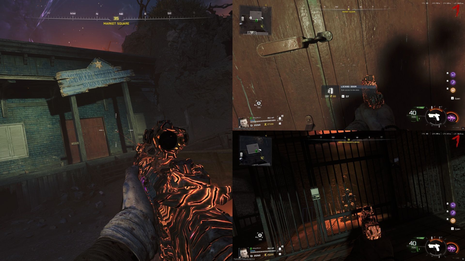 Location where Klaus is locked up (Image via Activision)