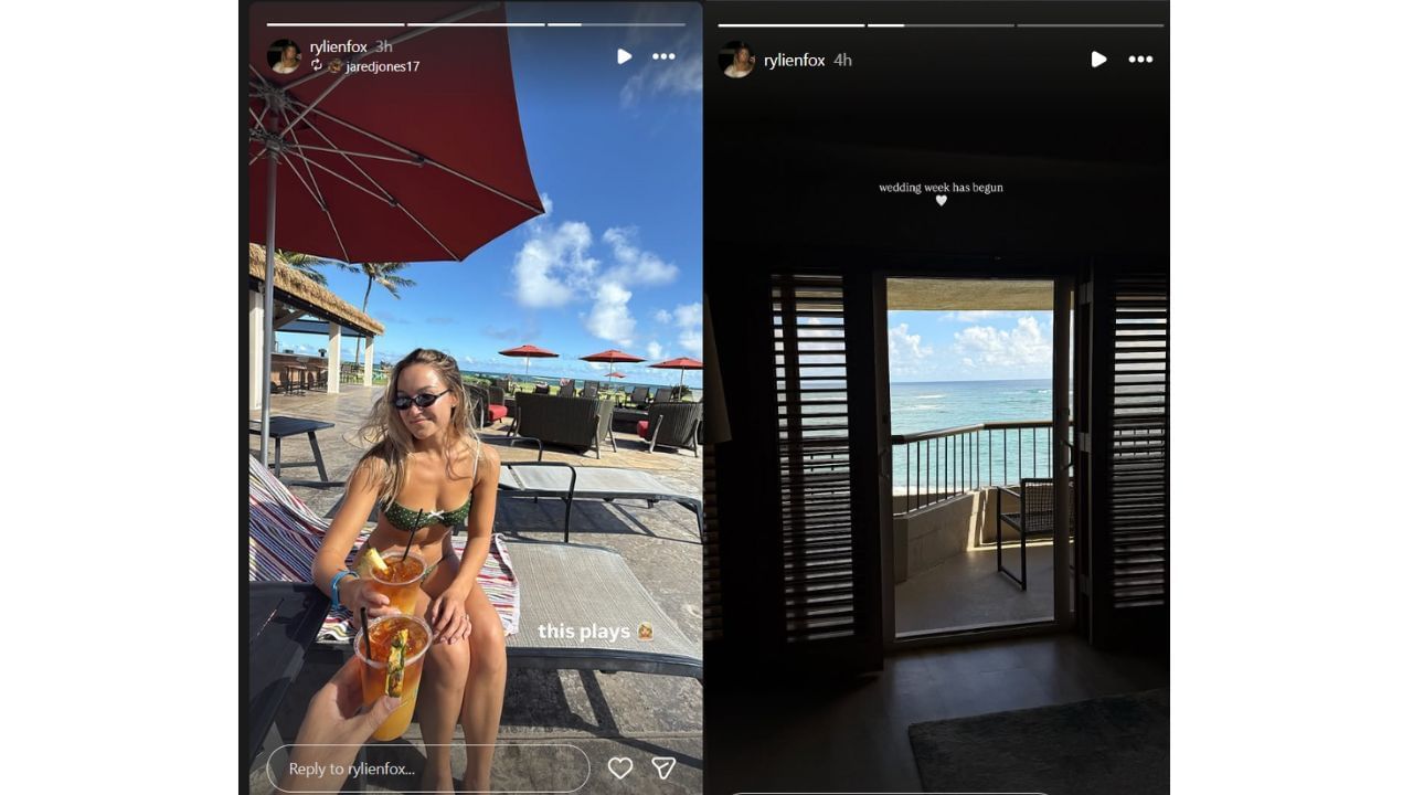 Rylie's Instagram story