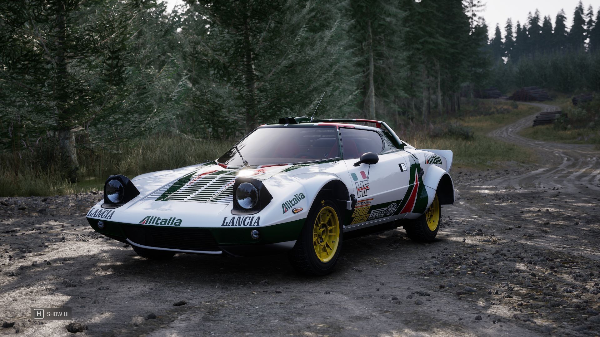 Lancia Stratos HF - 1976 in Assetto Corsa Rally (Image via Sportskeeda Gaming || Supernova Games Studios)