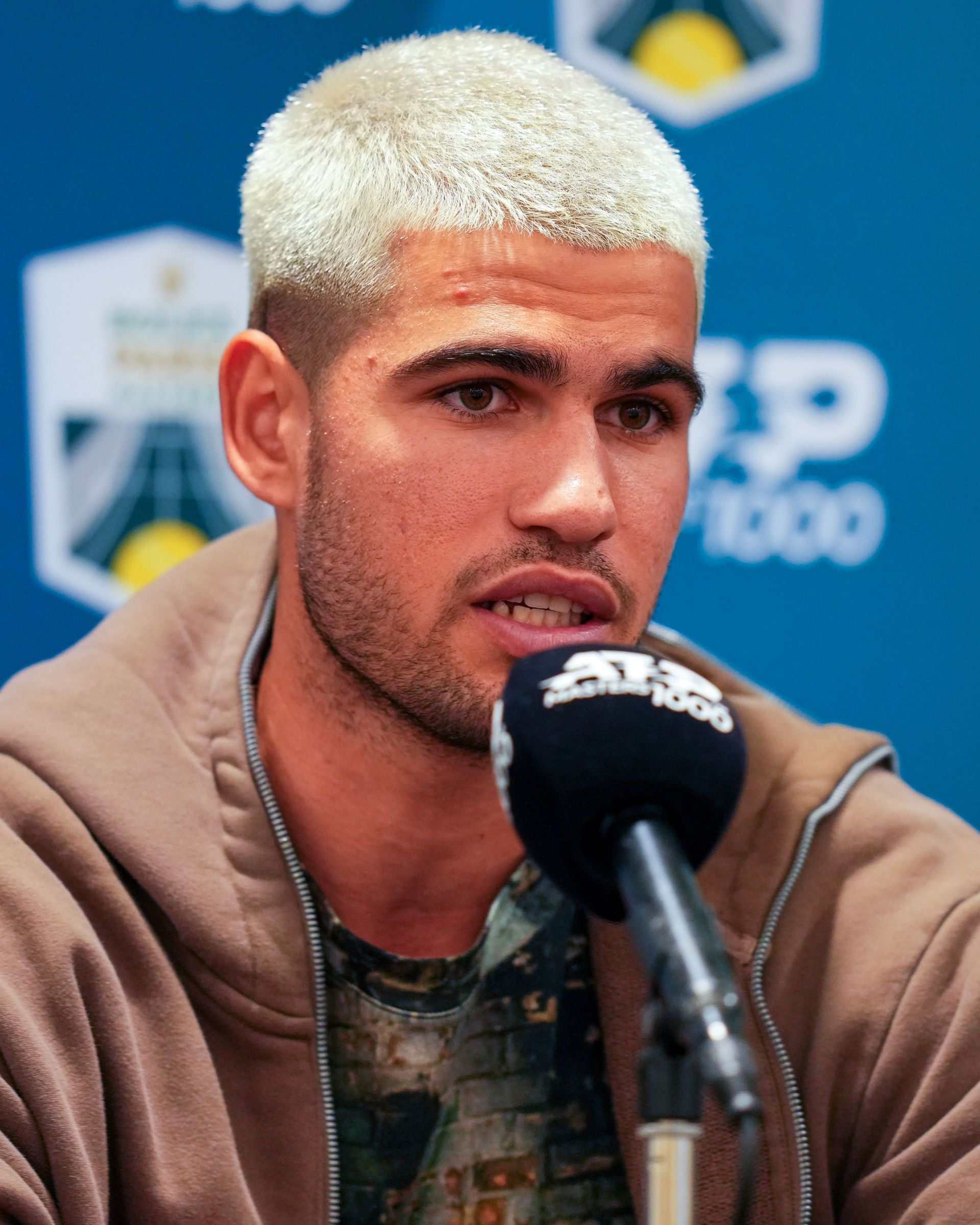 Alcaraz at the Rolex Paris Masters 2025 (Image Source: Getty)