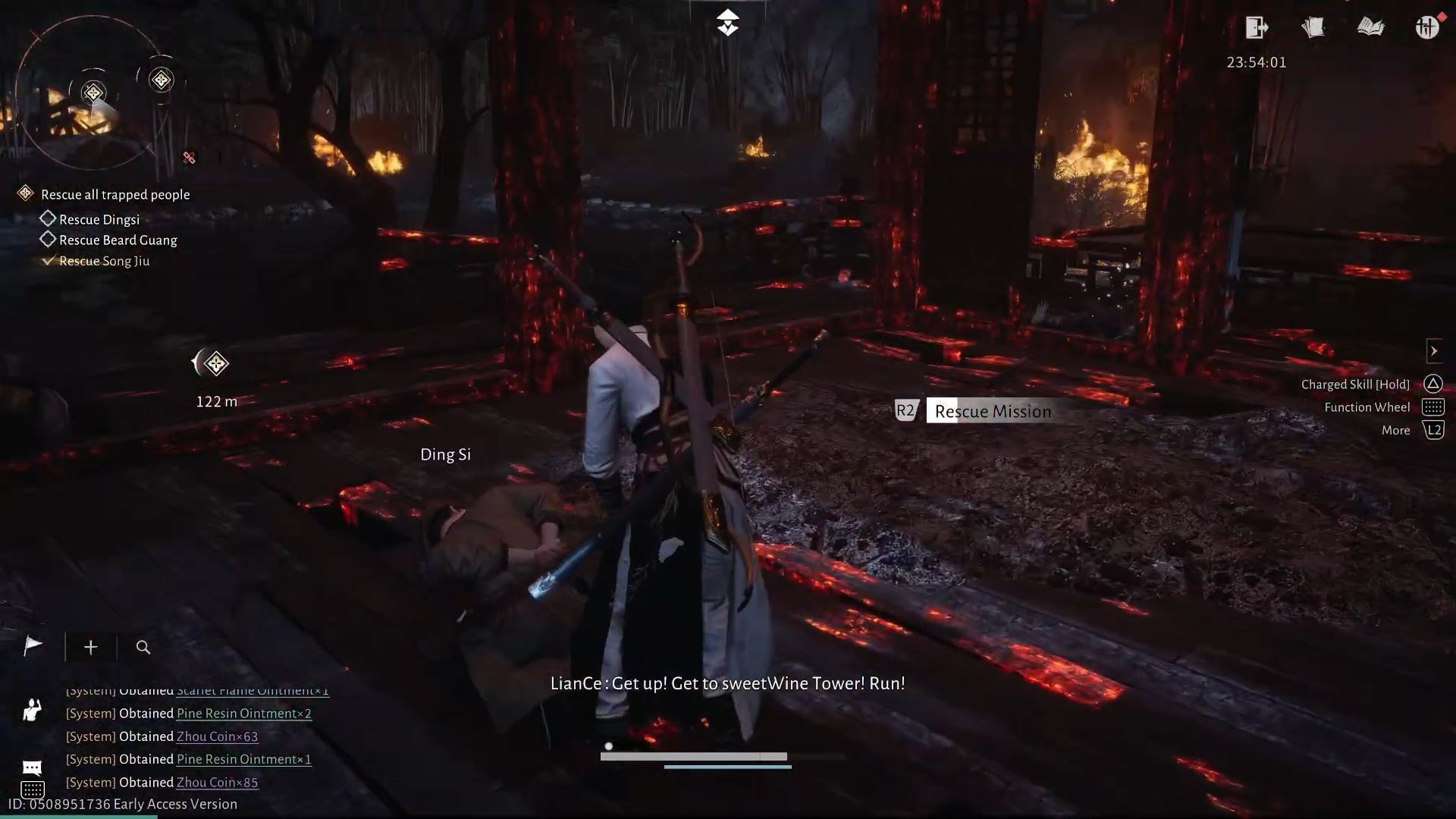 Save NPCs from the attackers (Image via NetEase Games)