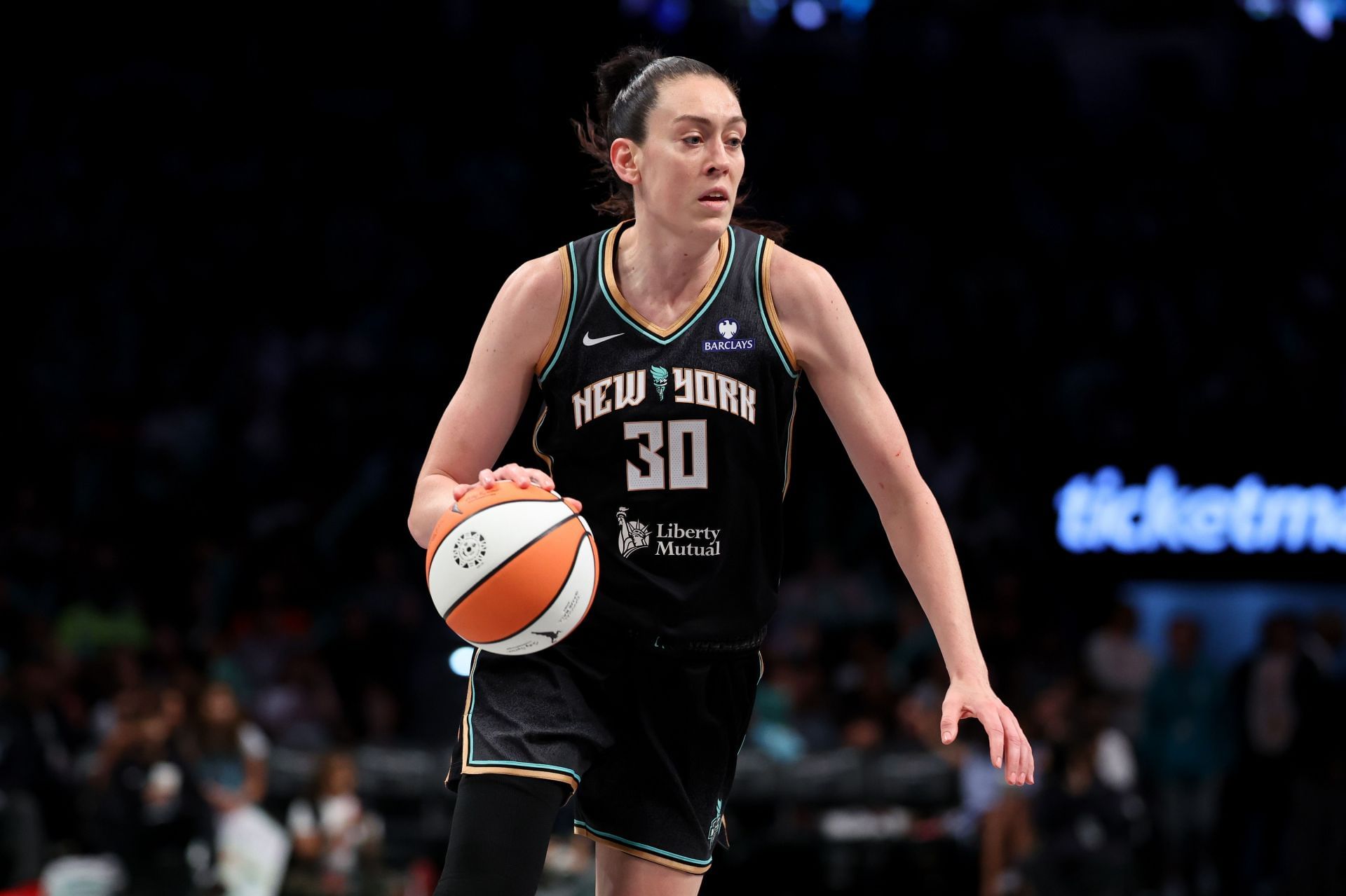 Breanna Stewart #30 of the New York Liberty - Source: Getty