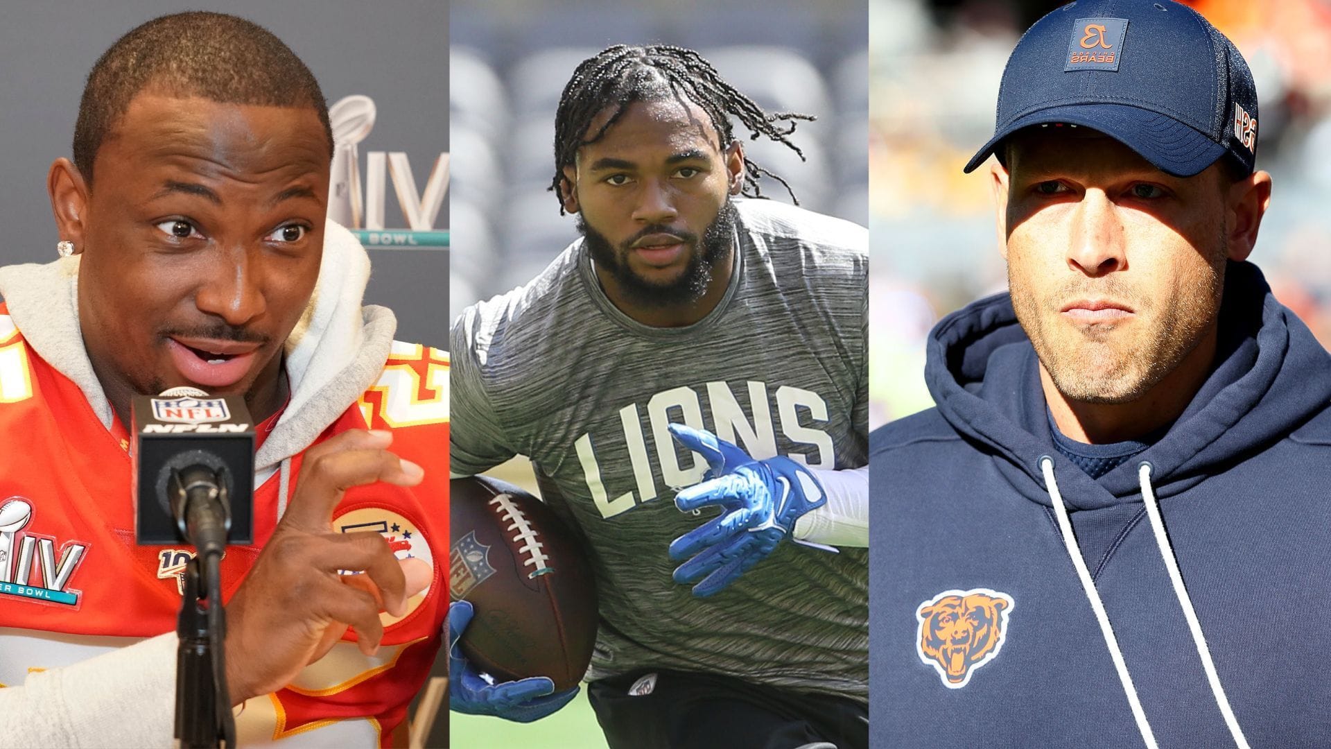 LeSean McCoy, Bears HC Ben Johnson, D