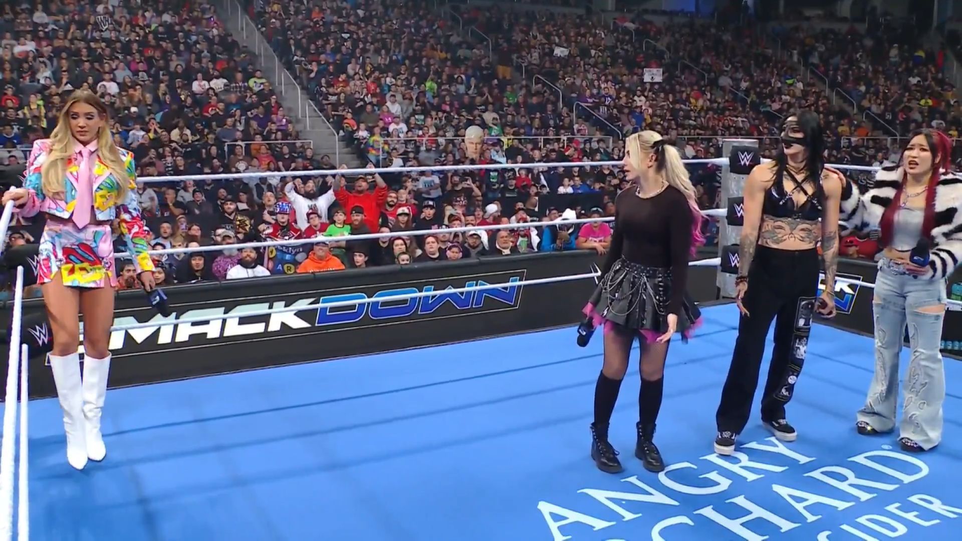 Charlotte Flair refused to take part in WarGames. (Image Credit: WWE on X).