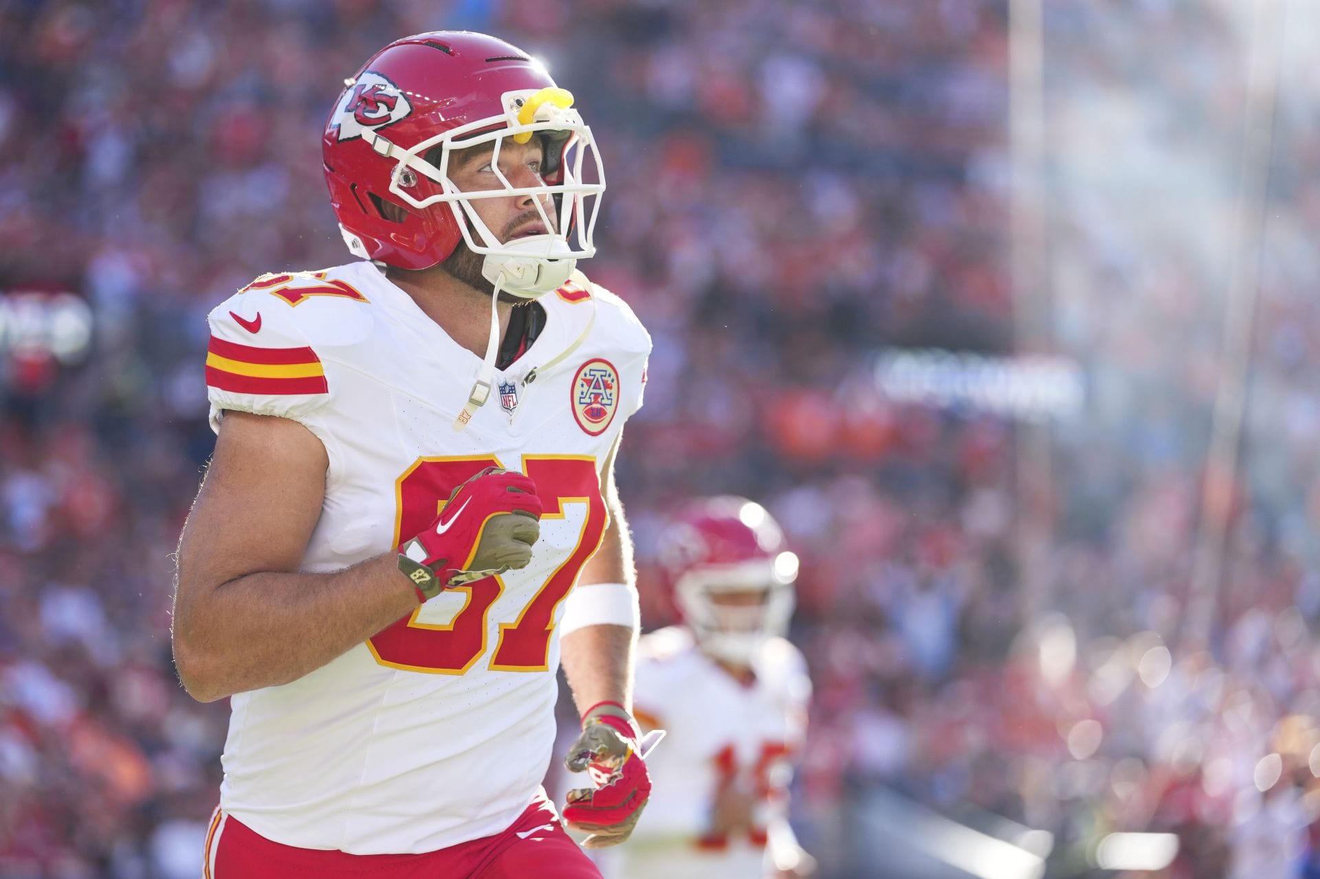 Travis Kelce at Kansas City Chiefs v Denver Broncos - Source: Getty