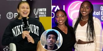Coco Gauff's mother Candi and boyfriend Jalen Sera fawn over her elegant WTA Finals photoshoot look, Amanda Anisimova also reacts