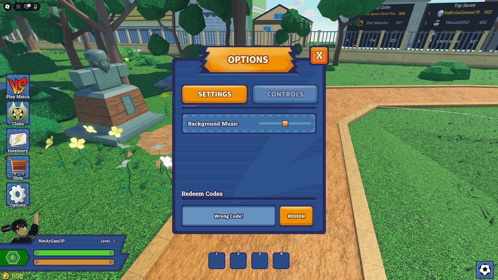 Earn coins, manuals, and rerolls easily with these active codes (Image via Roblox)