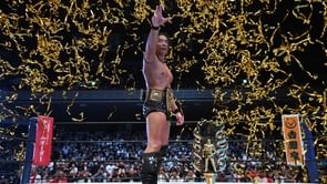 Konosuke Takeshita sends a one-word message after a successful title defence outside AEW