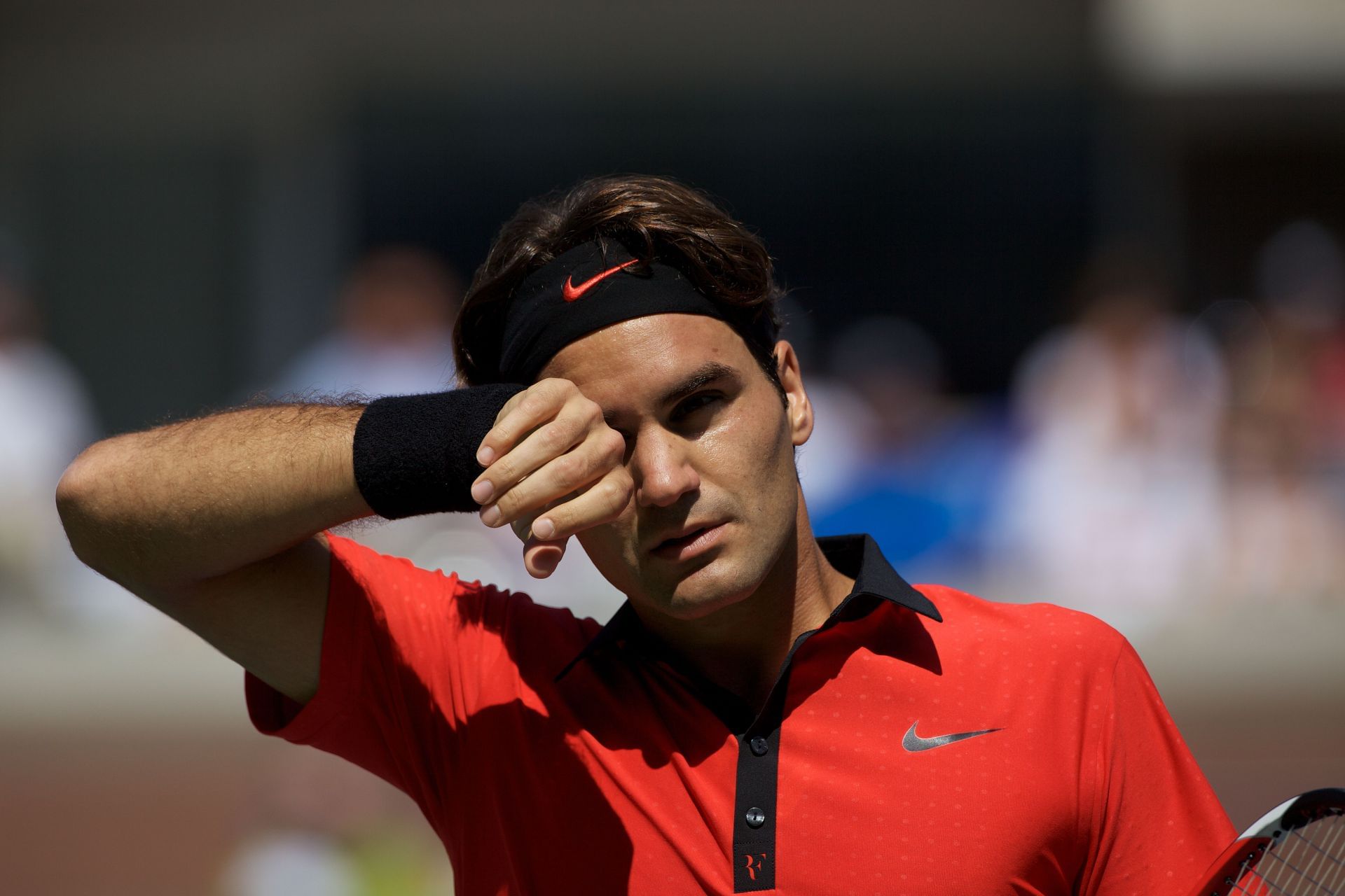 Roger Federer pictured at the 2009 US Open | Image Source: Getty