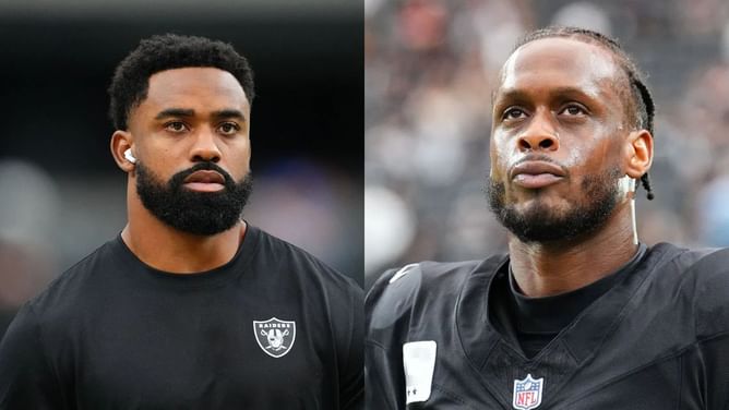 WATCH: Geno Smith loses it with Raheem Mostert as missed block leaves Raiders QB furious on sideline