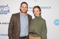 Andy Roddick with his wife Brooklyn Decker. (Photo: Getty)