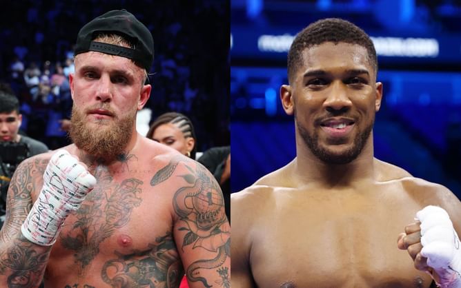 Jake Paul reportedly set to fight Anthony Joshua next after Gervonta Davis bout falls through