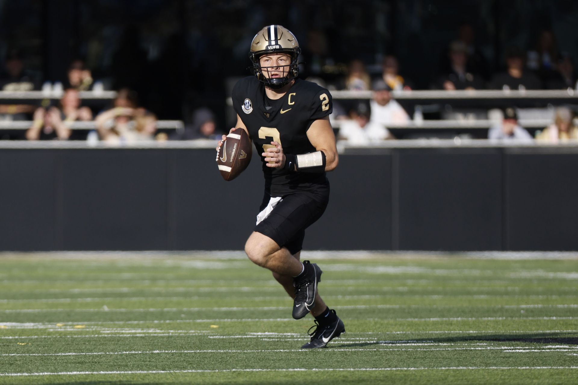 COLLEGE FOOTBALL: Vanderbilt QB Diego Pavia - Source: Getty