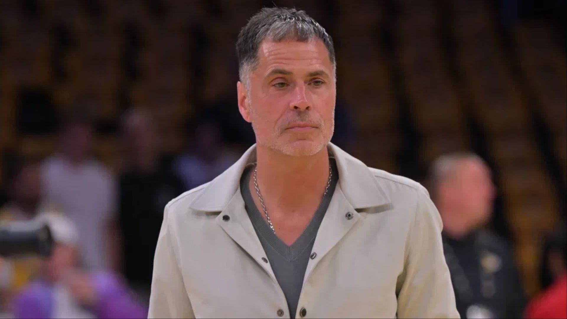 Rob Pelinka is the general manager of the LA Lakers. (Photo: IMAGN)