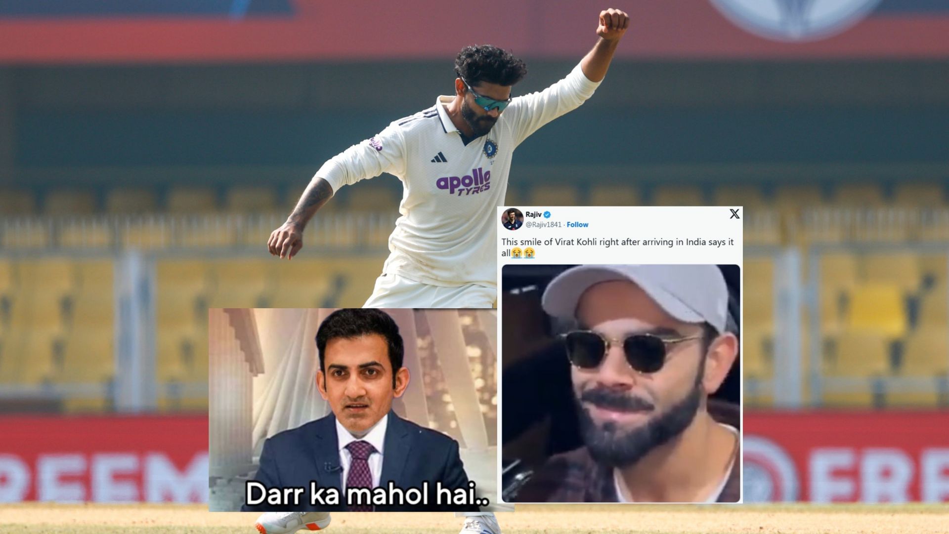Top memes from Day 4 of 2nd IND vs SA Test. (Images: X - @BCCI, @Rajiv1841, Instagram - worldofcricketmemes_ )