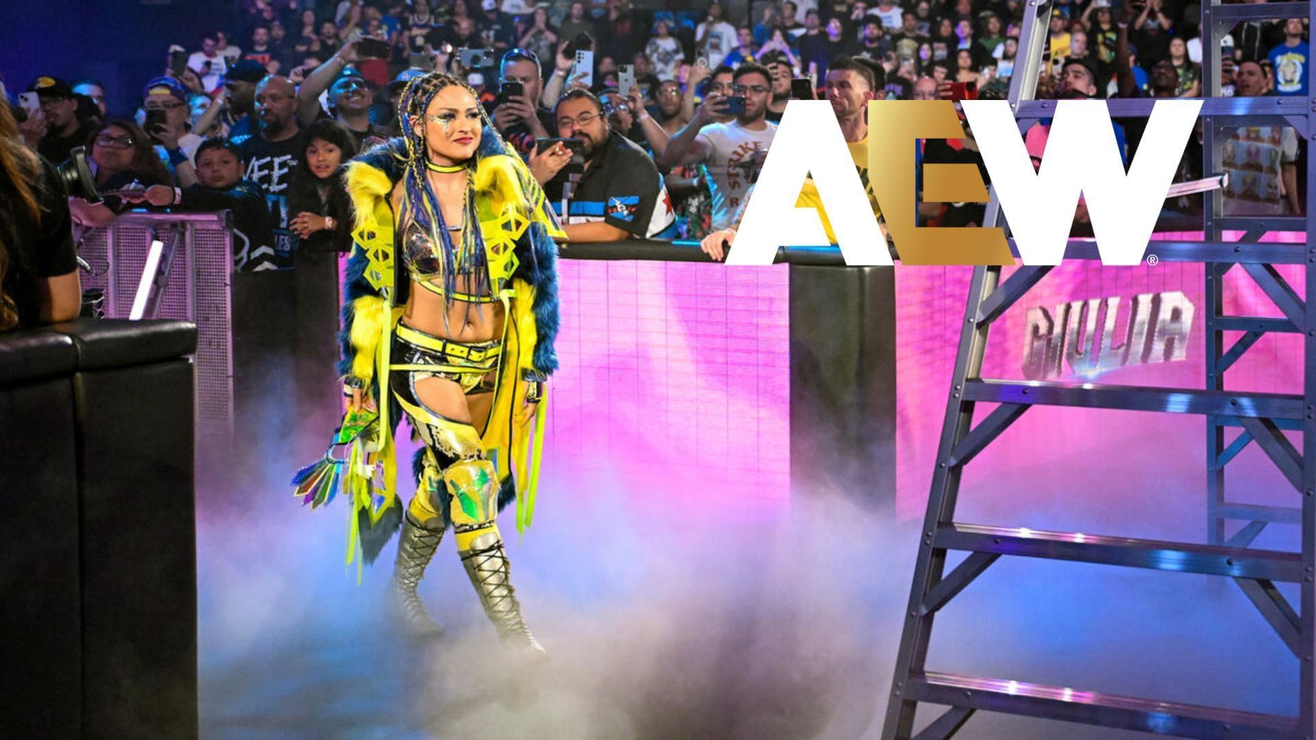 Giulia is a Japanese star who is currently signed to WWE [photo: wwe.com]