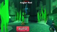 The Angler Rod is a Mythic item (Image via Roblox)
