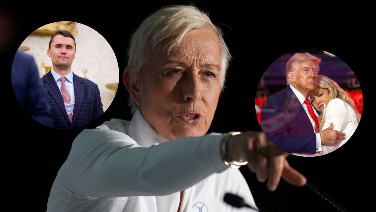 Martina Navratilova raises questions about gunmen who shot President Donald Trump and assassinated Charlie Kirk. Credit: GETTY