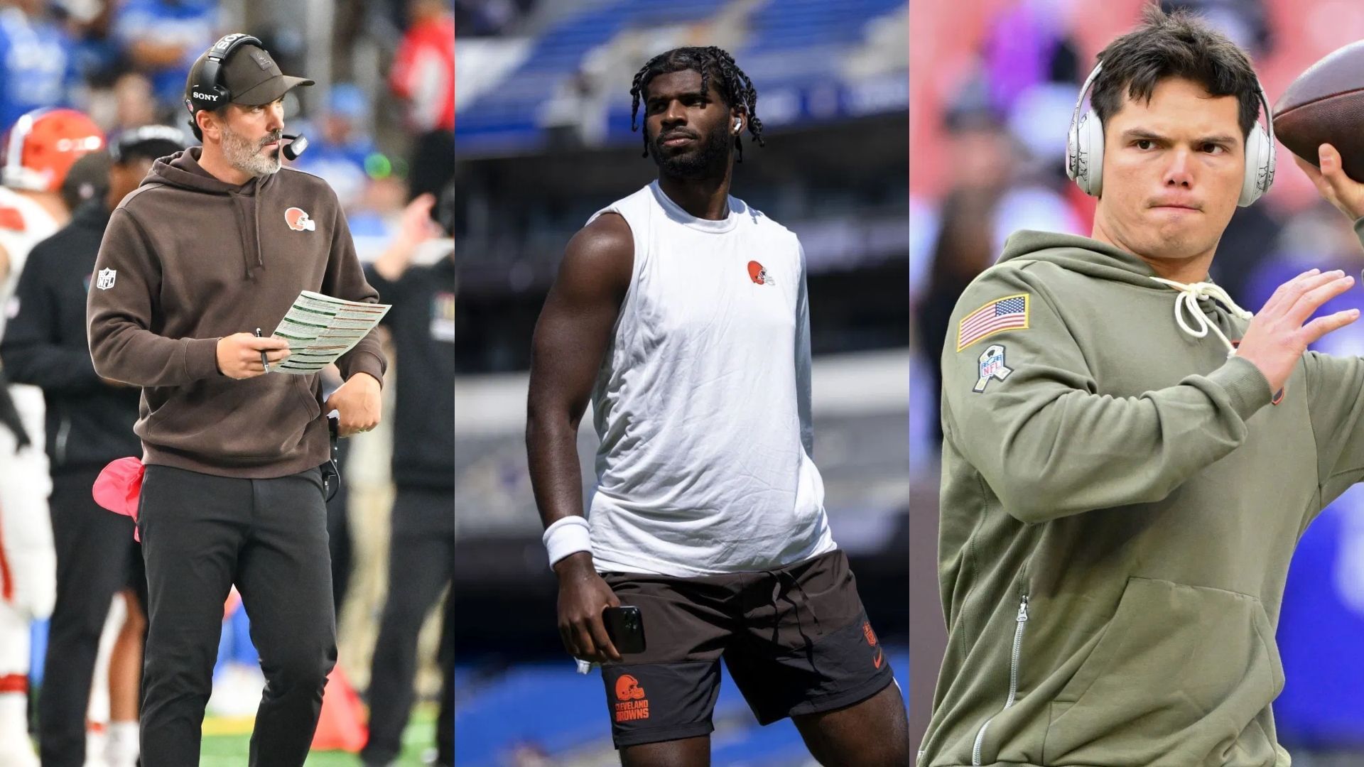 Kevin Stefanski makes stance clear on Shedeur Sanders possibly starting in Week 12 amid Dillon Gabriel