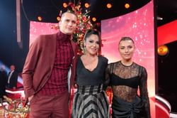 PICTURES: Alexander Zverev and girlfriend Sophia Thomalla turn up the glamor in stylish black outfits during night out with their pet dog