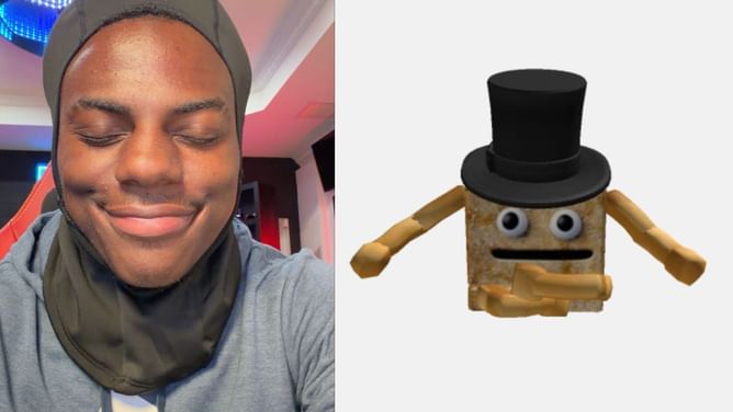 What is IShowSpeed's Roblox username?