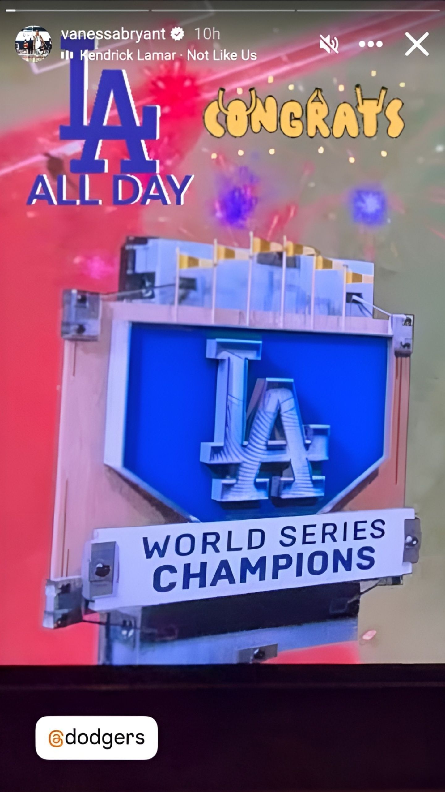 (Kredit: IG/@vanessabryant)