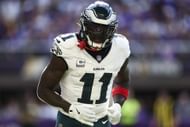 A.J. Brown at Philadelphia Eagles v Minnesota Vikings - NFL 2025 - Source: Getty