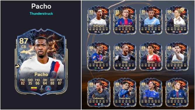 EA FC 26 Pacho Thunderstruck SBC: All tasks and cheapest solutions