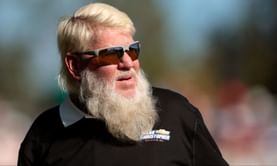John Daly celebrates Riverhounds SC’s USL Eastern Conference triumph with a special post