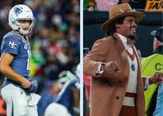 "They get paid to make remarks": Drake Maye shrugs off Cam Newton's doubt about Patriots' success after easy schedule