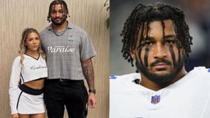 Marshawn Kneeland’s GF Catalina Mancera unites with his family amid "grieving hard" for Cowboys DE's tragic death