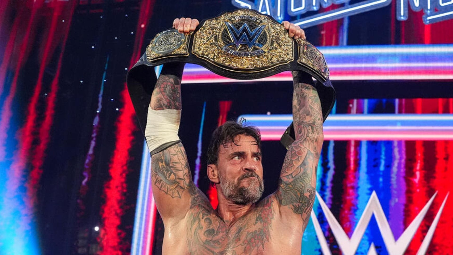 CM Punk at Saturday Night