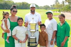 Tony Finau and family embrace popular Disney movie theme for Halloween