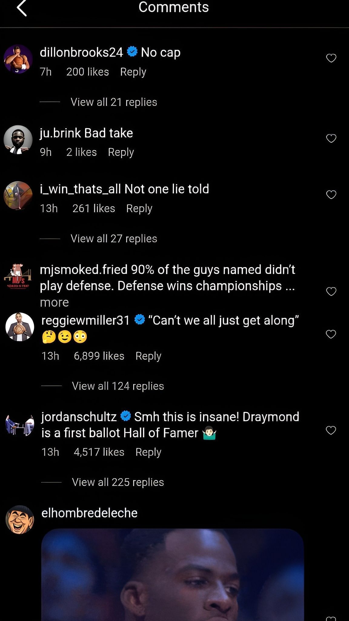 Comments on the post