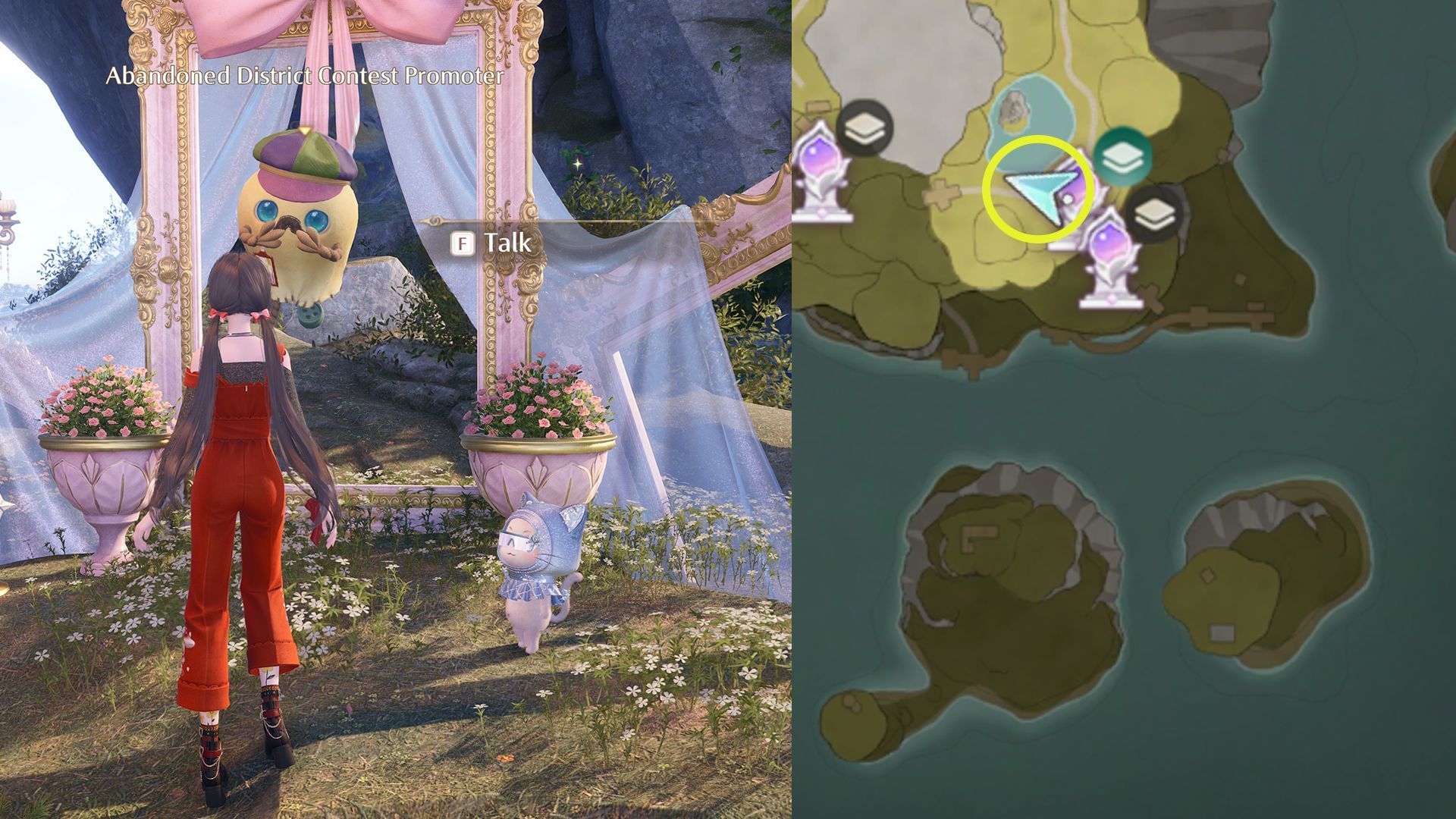 Stonecrown event site location (Image via Sportskeeda Gaming/Infold Games)