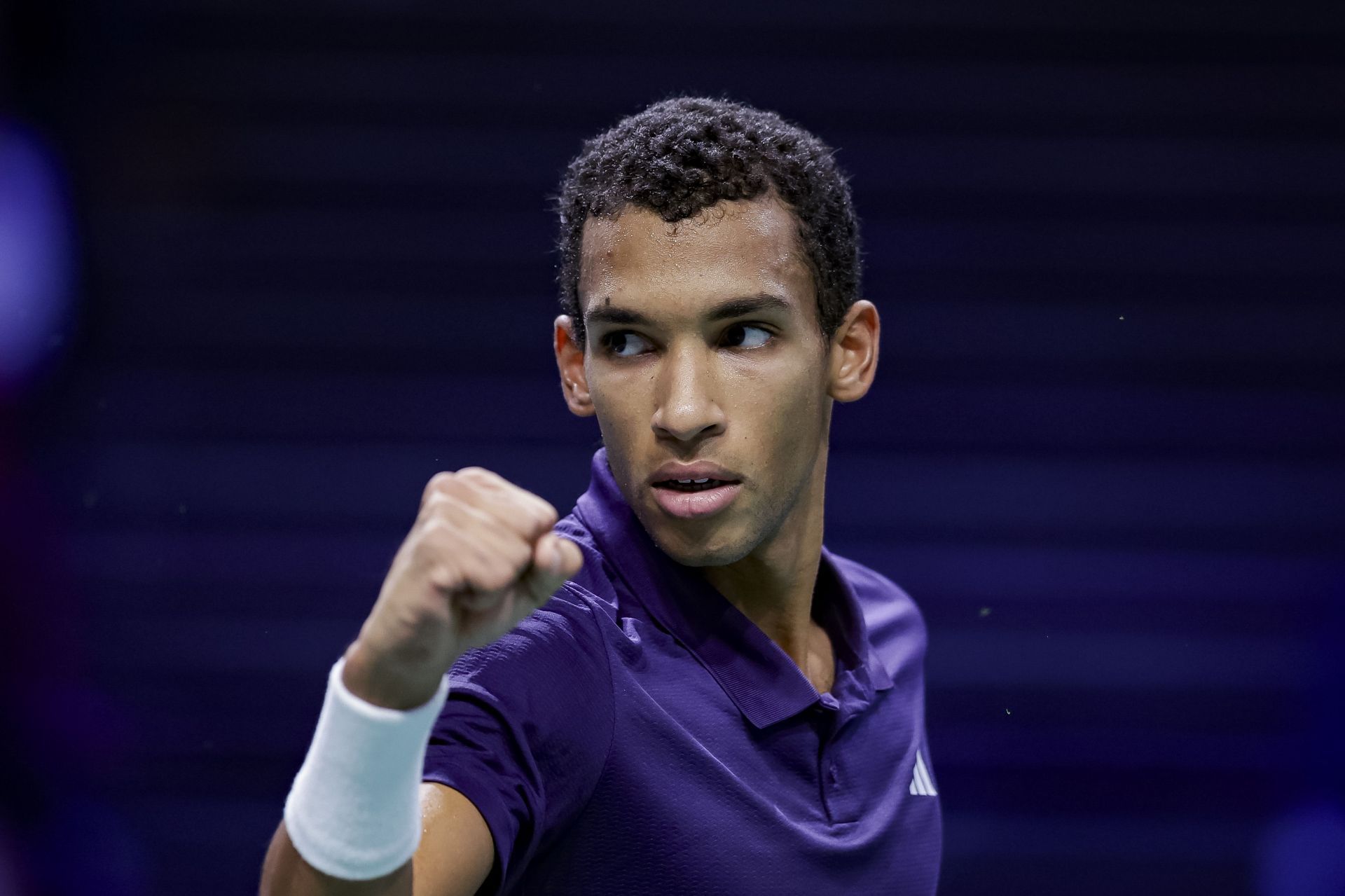 Aliassime at the Rolex Paris Masters 2025 - Day 7 - Source: Getty