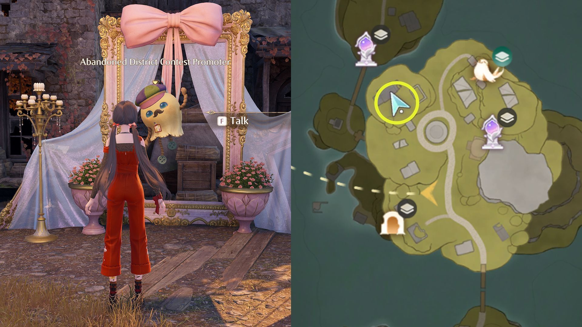 Prosperville event site location (Image via Sportskeeda Gaming/Infold Games)