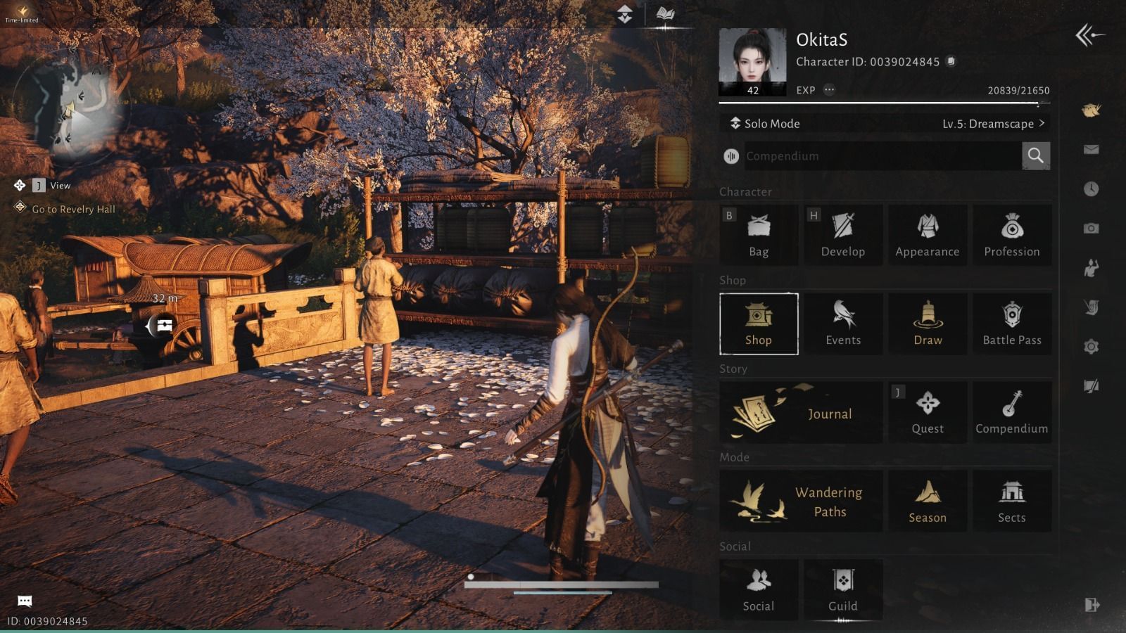 Main menu of WWM (Image via NetEase Games)