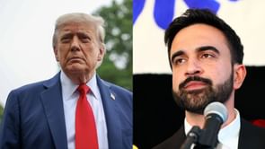 "I'm a much better-looking person": Trump reacts after interviewer calls Zohran Mamdani a "left-wing version" of POTUS