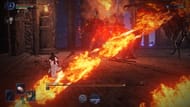 The Fire Beam attack by the Demon Prince (Image via BANDAI NAMCO)