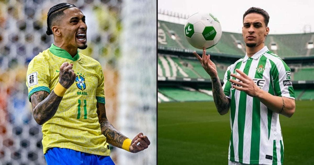 Barcelona picked Raphinha over Antony