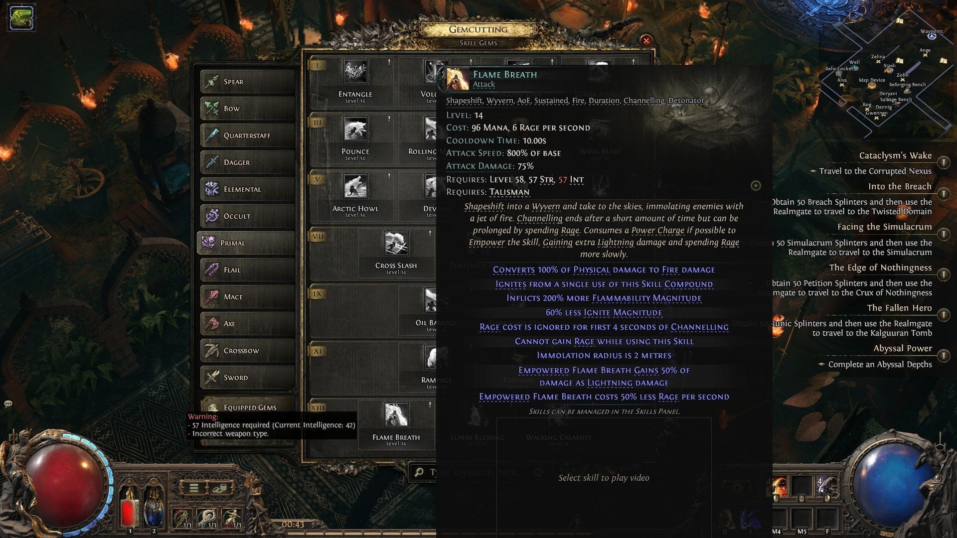 It's literally a dragon breathing fire (Image via GGG)