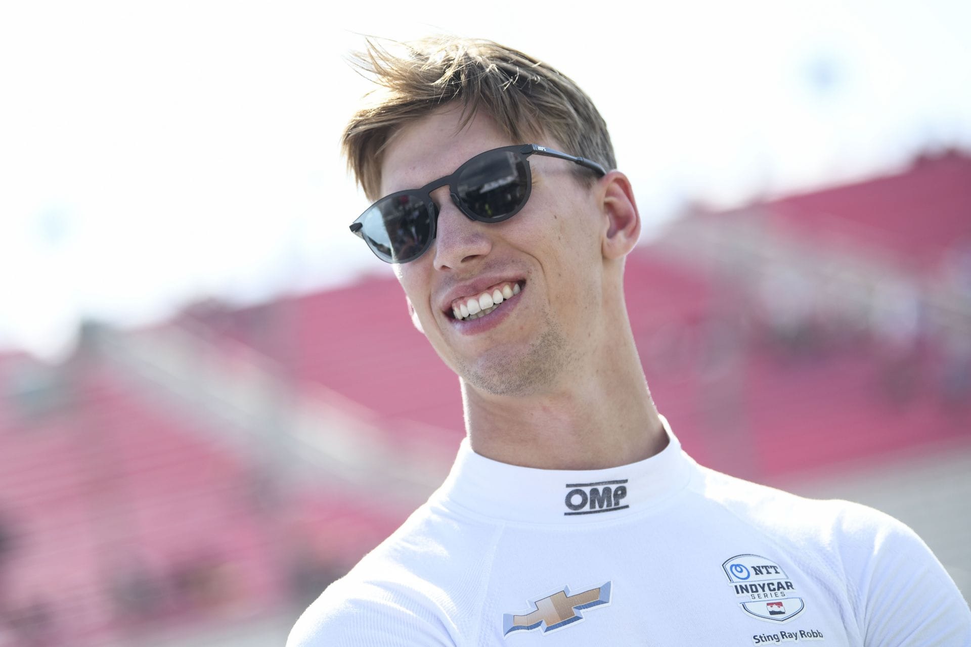 Sting Ray Robb at the IndyCar Bommarito Automotive Group 500 - Source: Getty