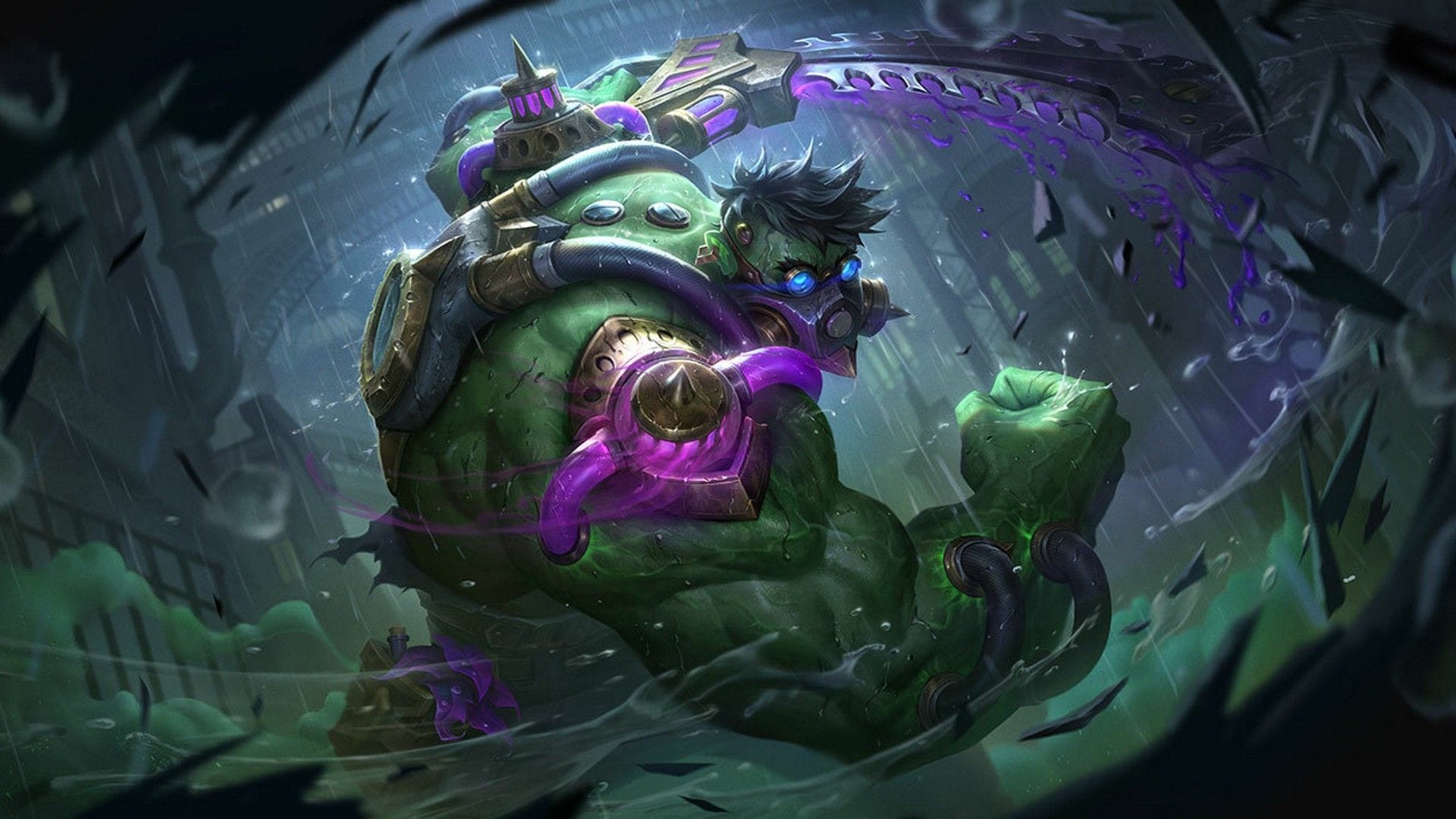 Toxic Dr. Mundo in League of Legends (Image via Riot Games)