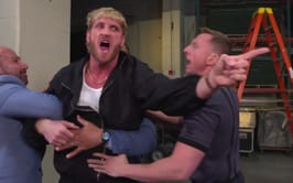 Logan Paul tells 50-year-old legend that he will retire him; gets slapped badly in response