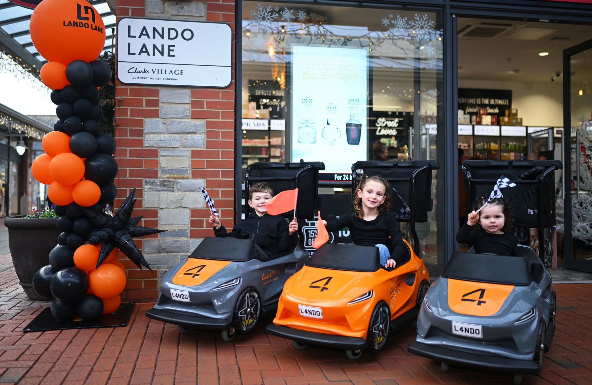 'Lando Lane' Signage Unveiled At Clarks Village - Source: Getty