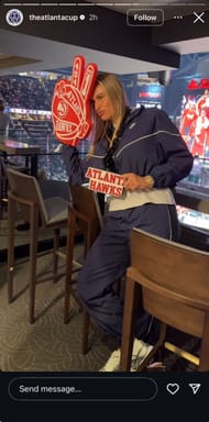 The Atlanta Cup's Instagram story